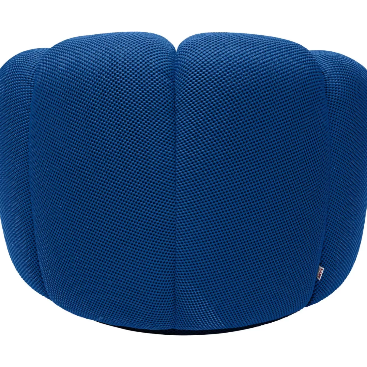 Poltrona Girevole Peppo Lounge - Design Moderno con Rivestimento in Tessuto Comodo, Tonalità Blu Accattivante