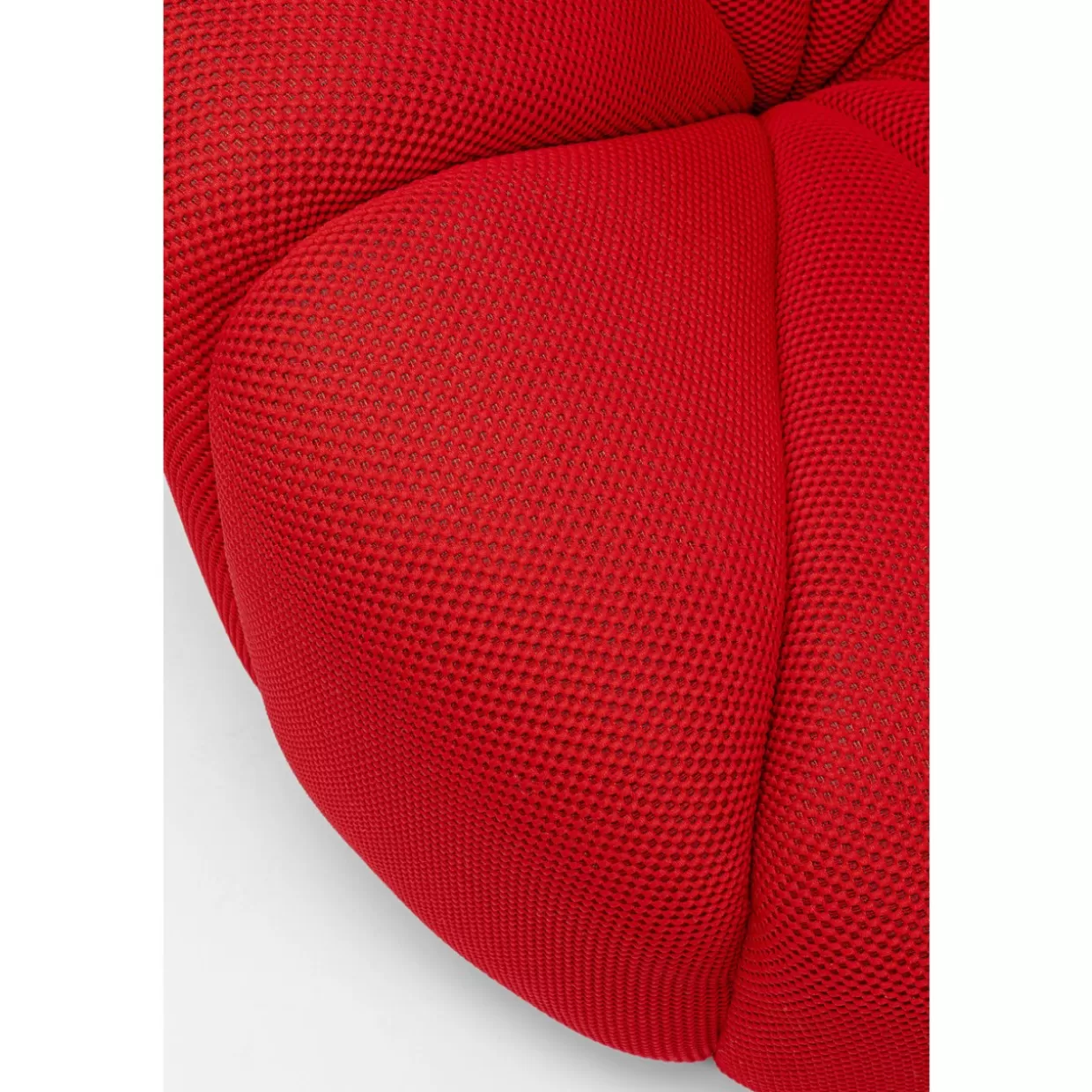 KARE Design | Poltrona Girevole Moderna Peppo Lounge - Rosso Fuoco, Confortevole ed Elegante