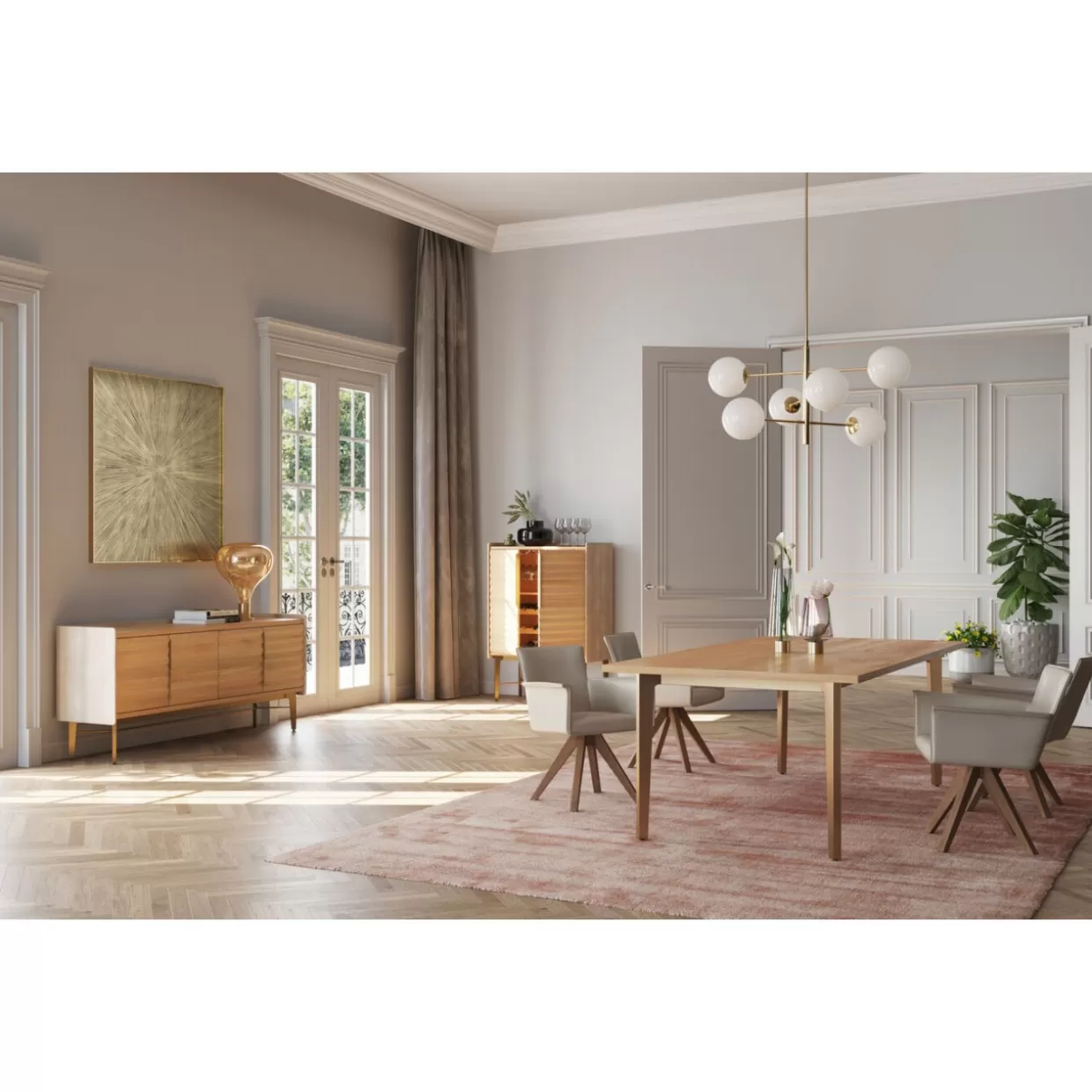 KARE Design - Sedia Girevole Foxy | Stile Iconico con Ergonomia Avanzata