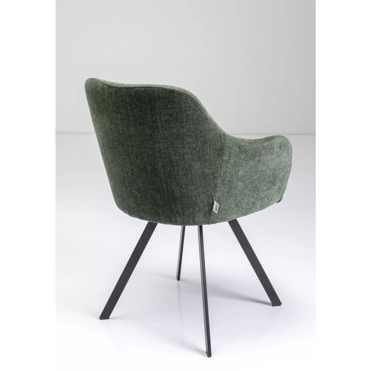 Sedia Girevole Lady Loco Coco in Tonalità Verde Chic - Design Originale KARE 

（、