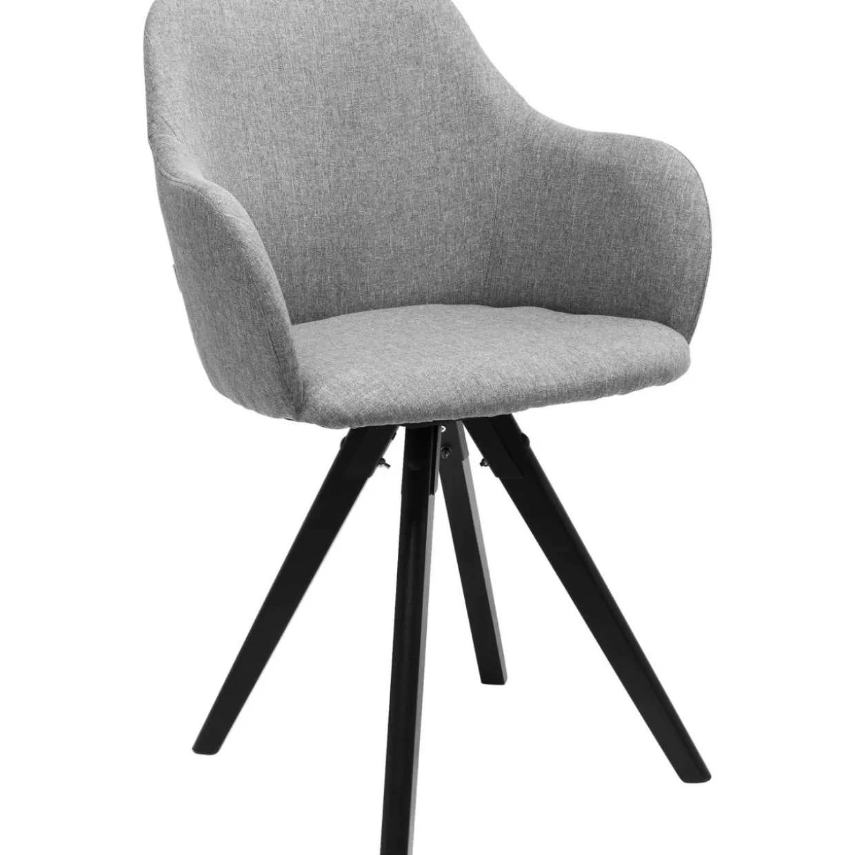 KARE Design - Sedia Girevole Elegante Madame Grau | Arredo Contemporaneo per Ufficio con Stile