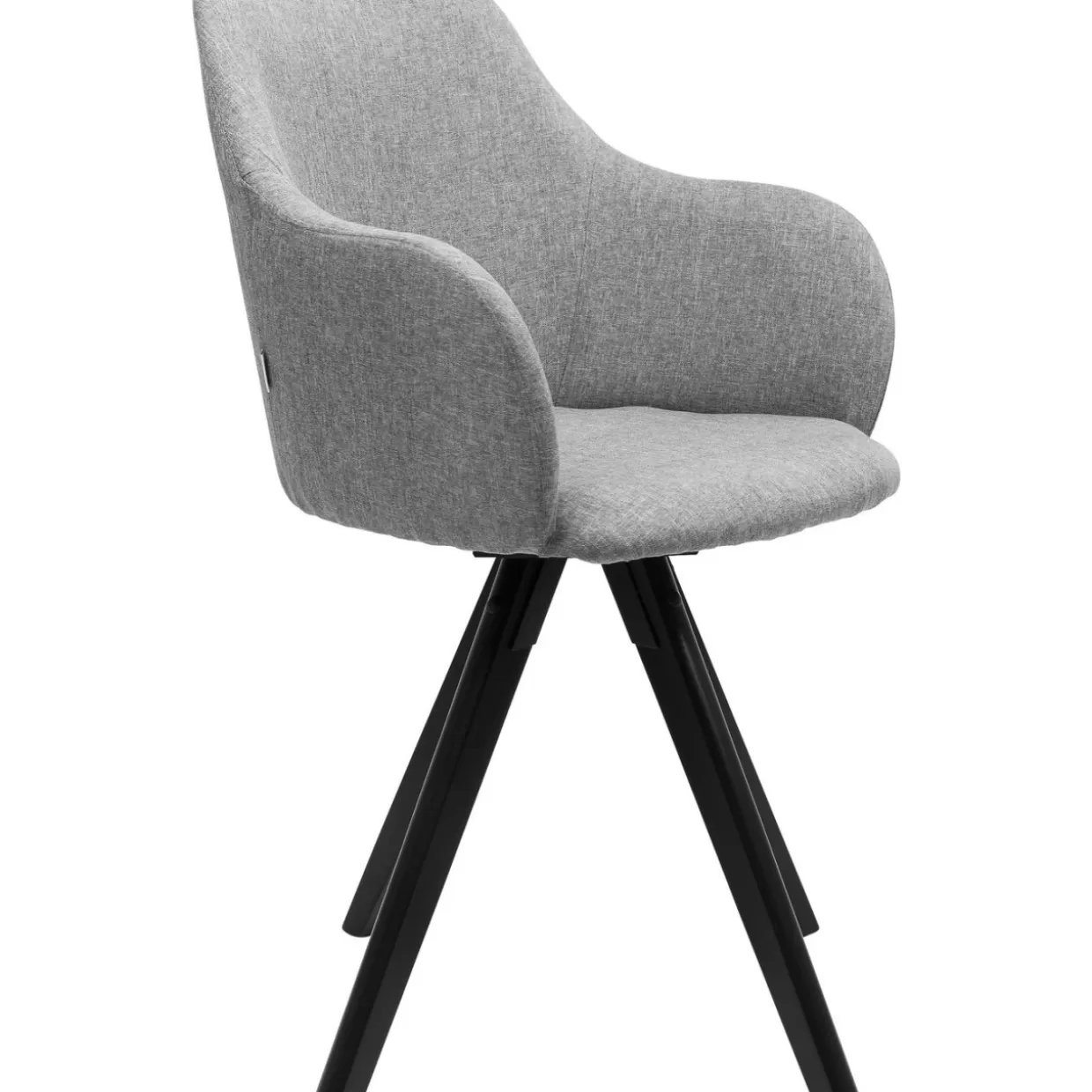 KARE Design - Sedia Girevole Elegante Madame Grau | Arredo Contemporaneo per Ufficio con Stile