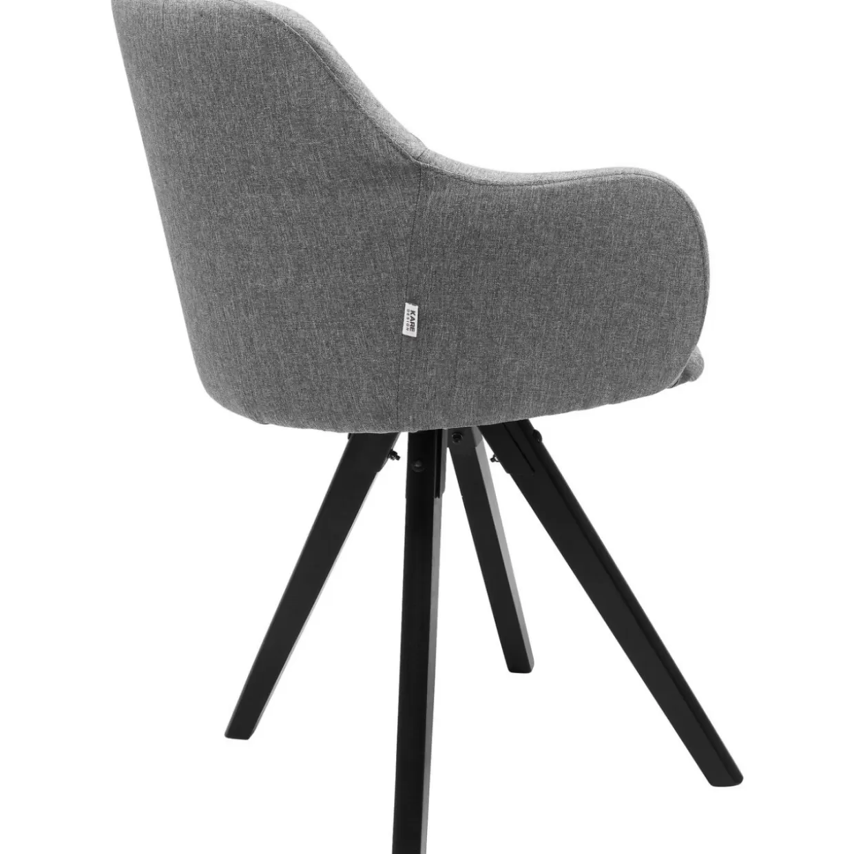KARE Design - Sedia Girevole Elegante Madame Grau | Arredo Contemporaneo per Ufficio con Stile