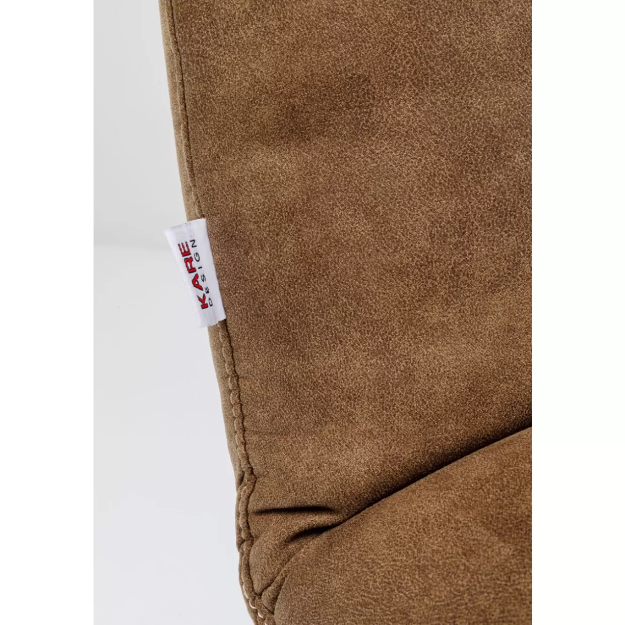 KARE Design - Sedia Girevole Toronto in Pelle Marrone, Design Moderno e Confortevole per la tua Casa