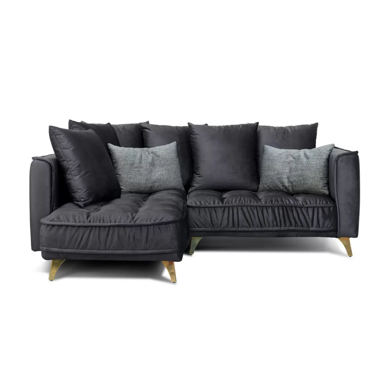 Divano Angolare Benita di KARE Design - Set 12 Lato Sinistro con Moduli Abbinabili