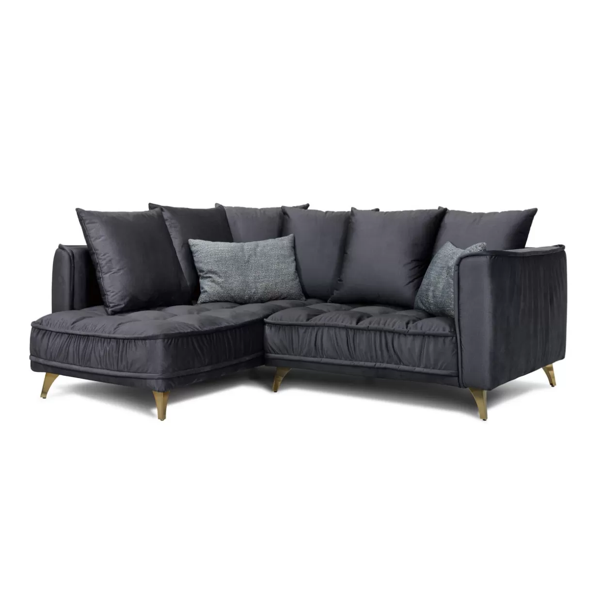 Divano Angolare Benita di KARE Design - Set 12 Lato Sinistro con Moduli Abbinabili