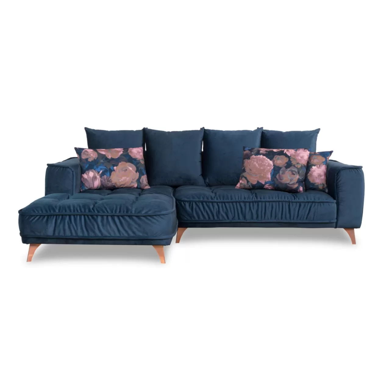 Divano Angolare Benita con Configurazione Sinistra - Set Completo KARE Design per Soggiorno Confortevole - Soluzione Modulare Moderna con Struttura Ergonomica