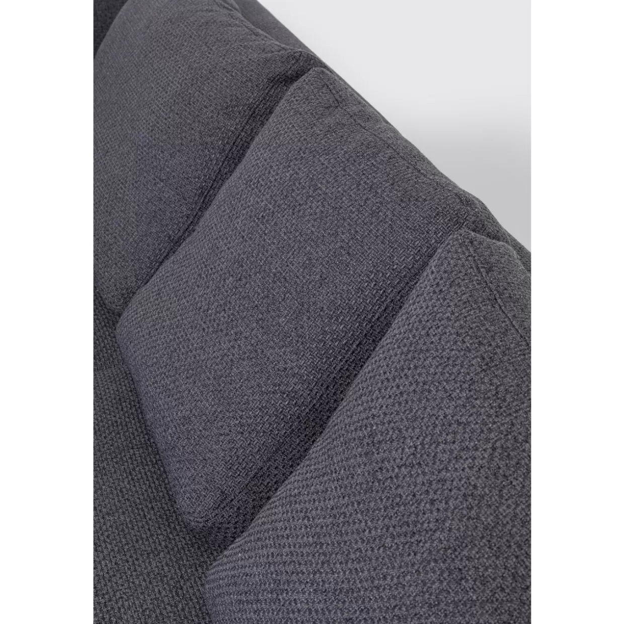 Divano Angolare Gianni in Tessuto Grigio Chiaro - Design Accogliente KARE per Soggiorno Moderno