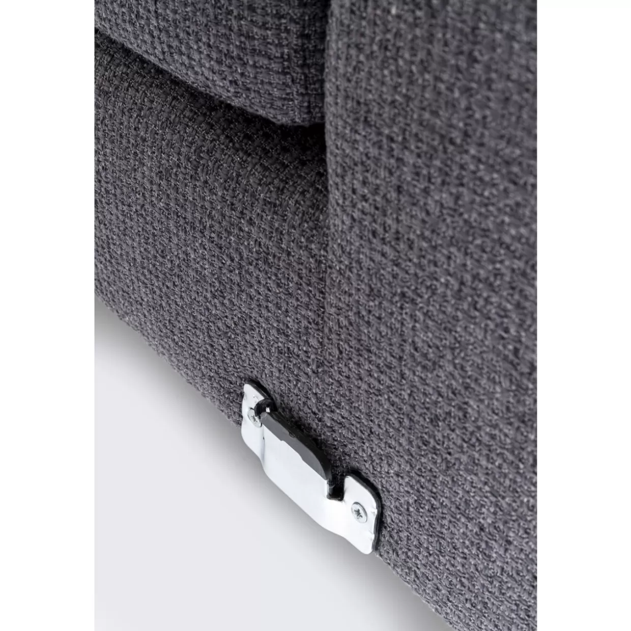 Divano Angolare Gianni in Tessuto Grigio Chiaro - Design Accogliente KARE per Soggiorno Moderno