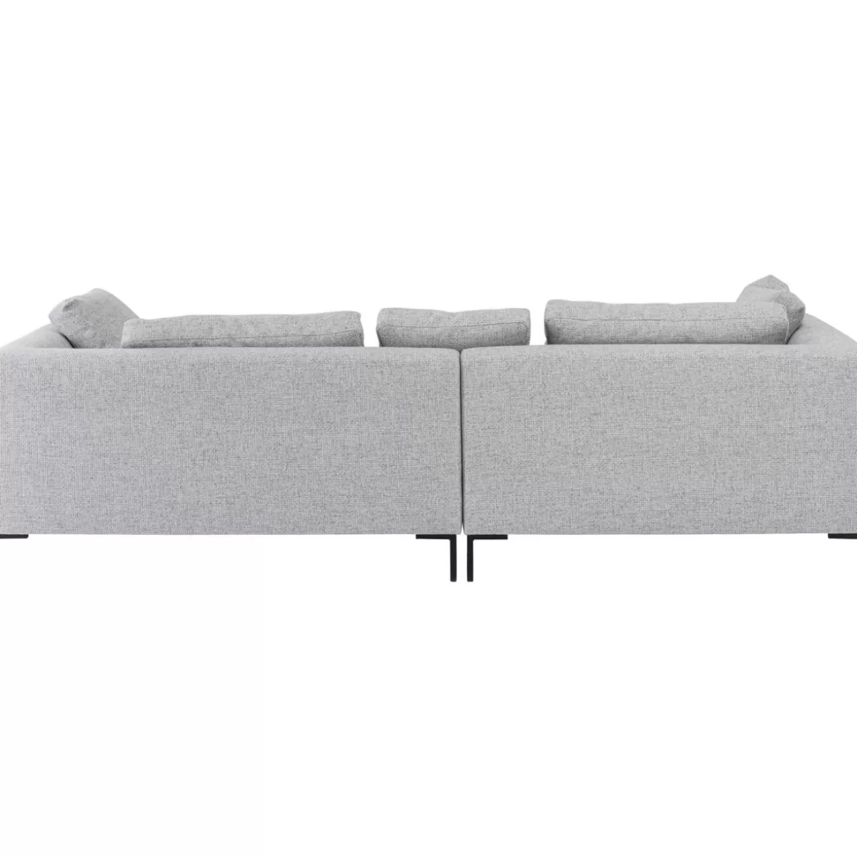 KARE Design Divano Angolare Gianni Dolce Grigio Chiaro - Elegante Sofà con Configurazione Sinistra per Soggiorno Moderno