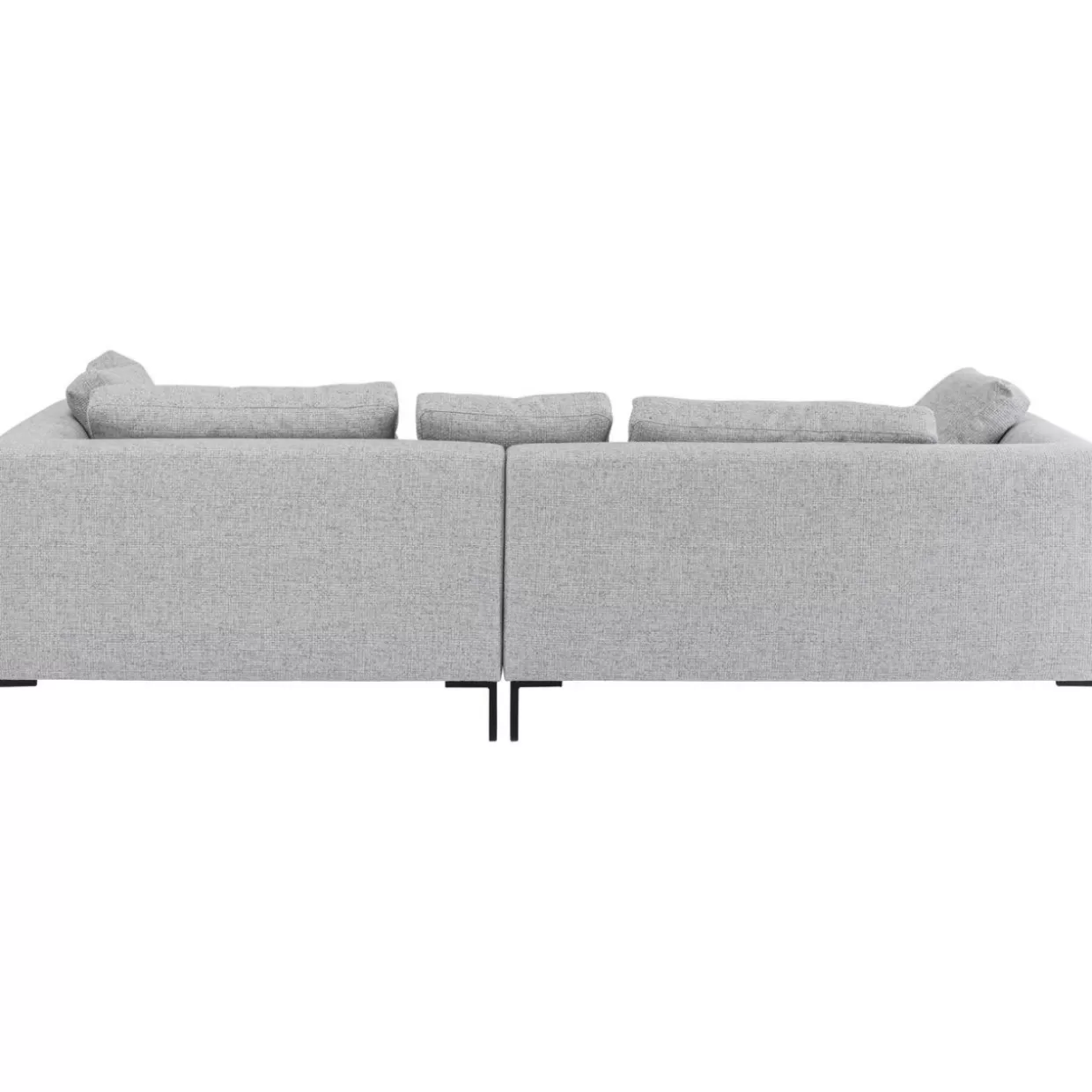 Divano Angolare Gianni Dolce con Chaise Longue - Design Moderno in Grigio Chiaro, Configurabile a Destra | Collezione Esclusiva KARE