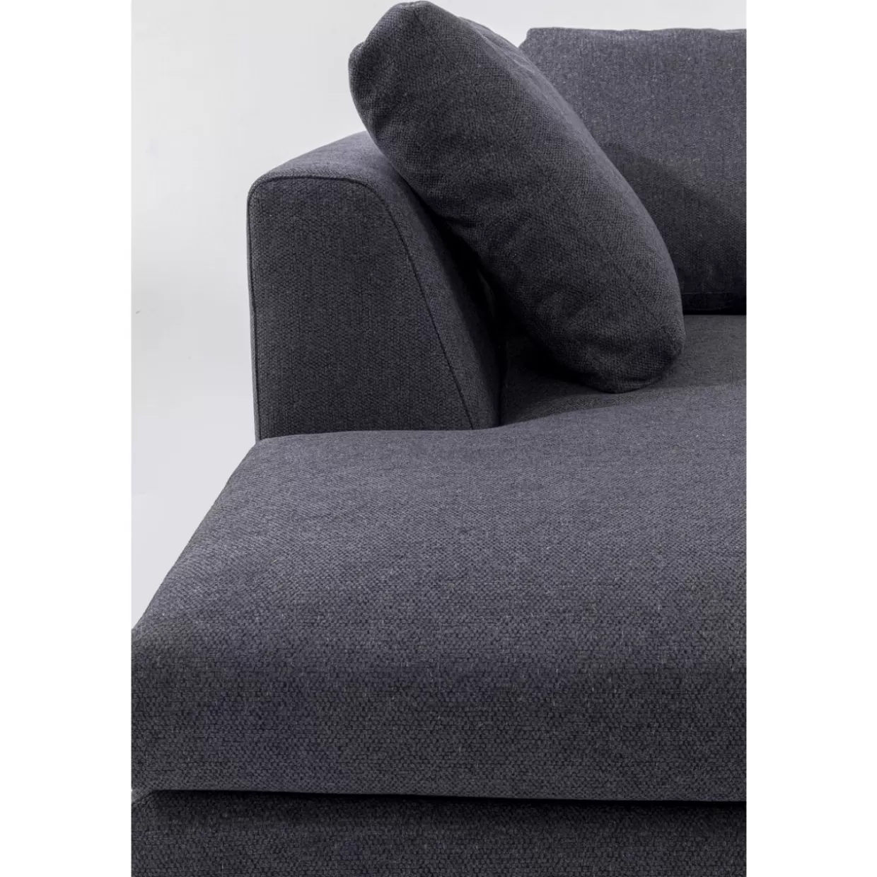 Divano Angolare Elegante Gianni Grau - Confortevole Sofà Moderno KARE Design | Modello Links per Soggiorni Stilosi con Design Innovativo
