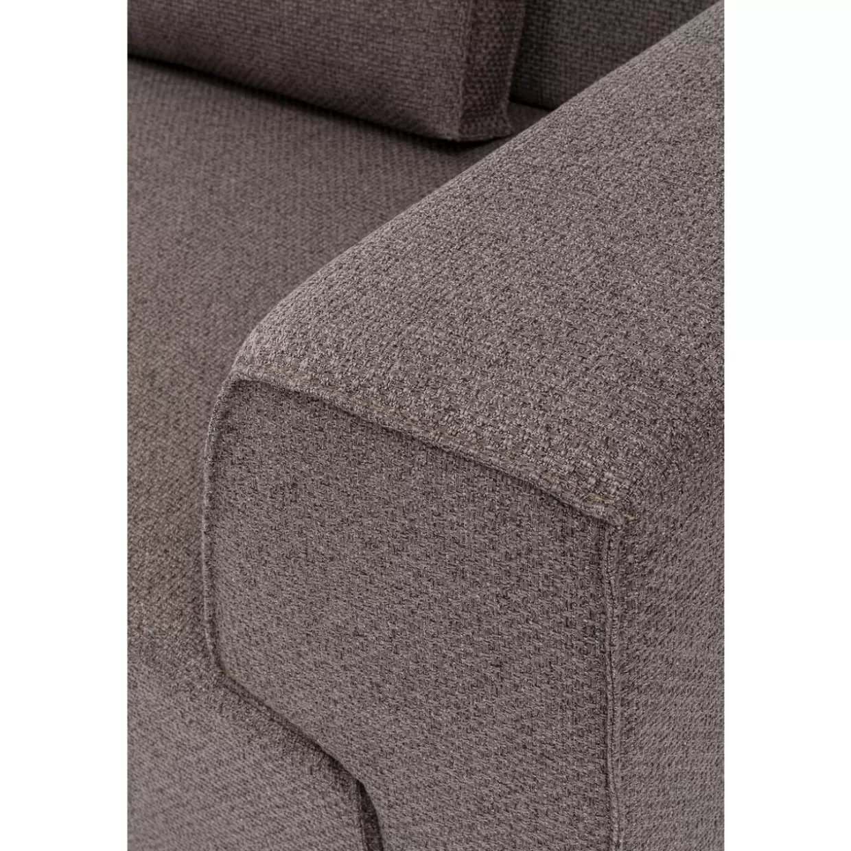 KARE Design - Divani & Componibili Eleganti | Collezione Dolce con Modello Infinito Angolare Marrone, Lato Sinistro