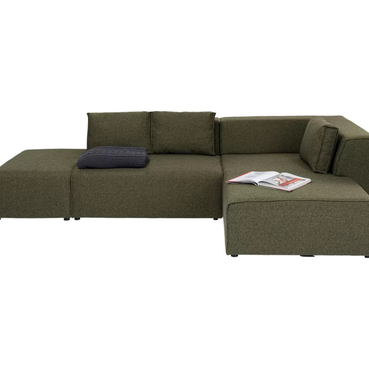 Divano Angolare Infinity Verde Dolce Lato Destro - Design Moderno e Confortevile KARE