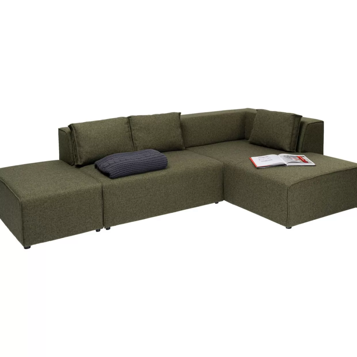 Divano Angolare Infinity Verde Dolce Lato Destro - Design Moderno e Confortevile KARE