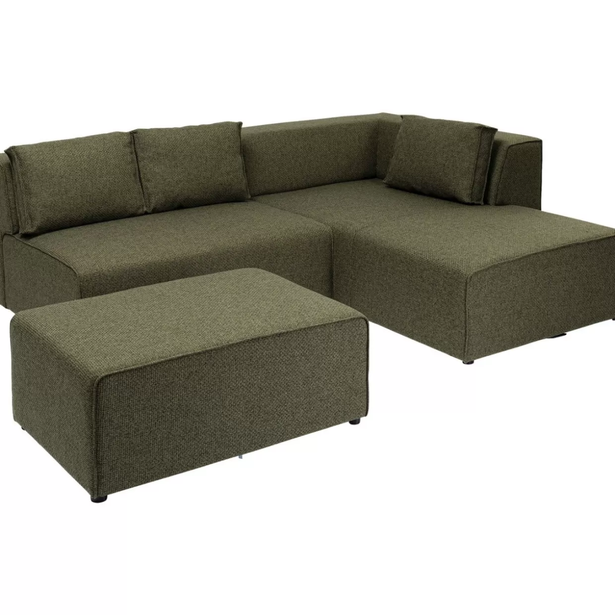 Divano Angolare Infinity Verde Dolce Lato Destro - Design Moderno e Confortevile KARE