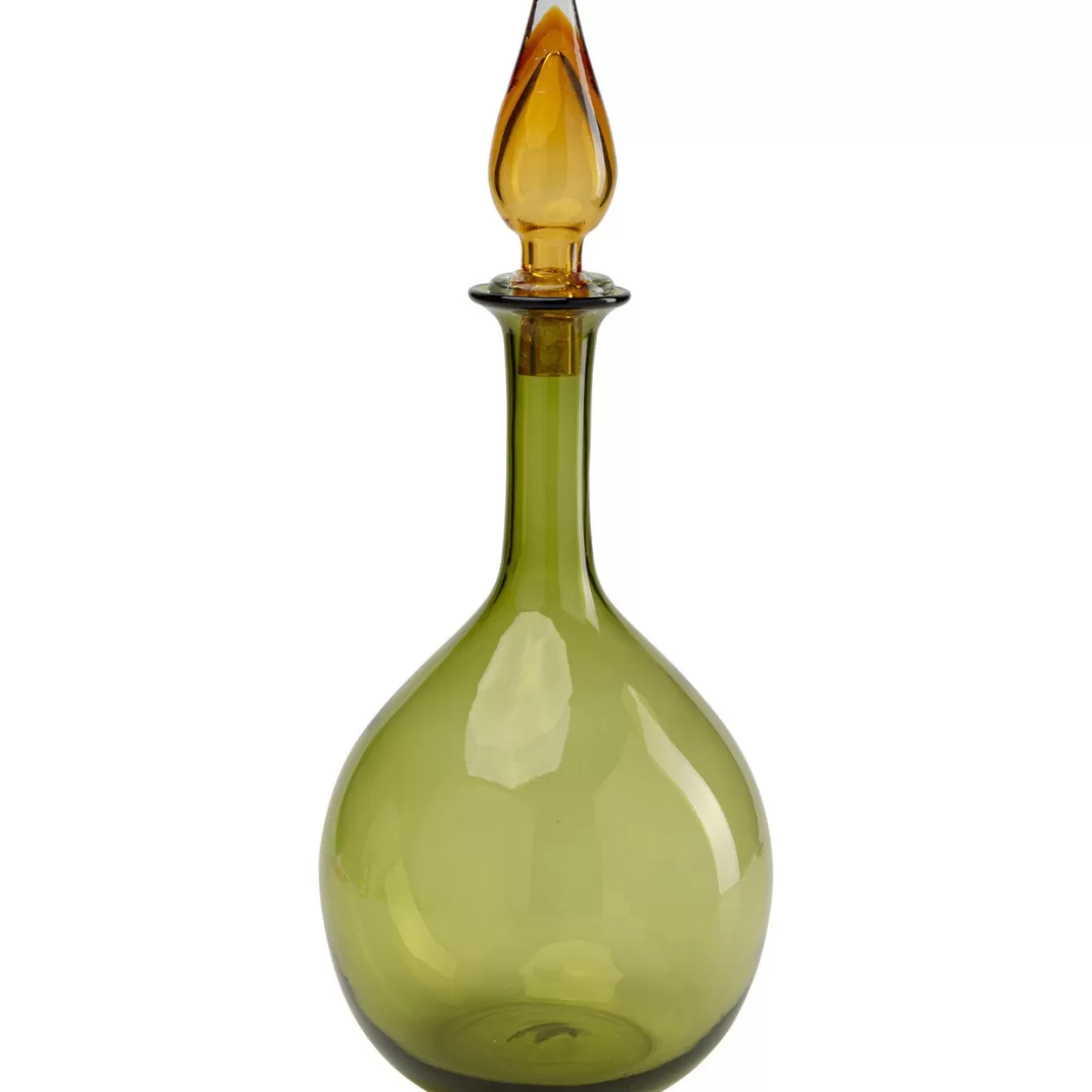 Bottiglia Portaoggetti Honeymoon con Coperchio Verde 38cl - Design Funzionale per Organizzazione KARE 

(：，，，，)