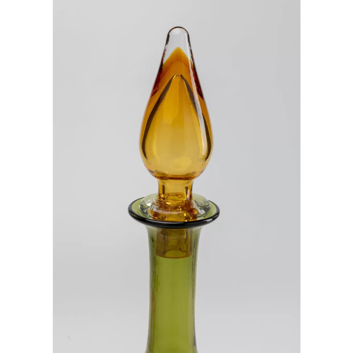 Bottiglia Portaoggetti Honeymoon con Coperchio Verde 38cl - Design Funzionale per Organizzazione KARE 

(：，，，，)