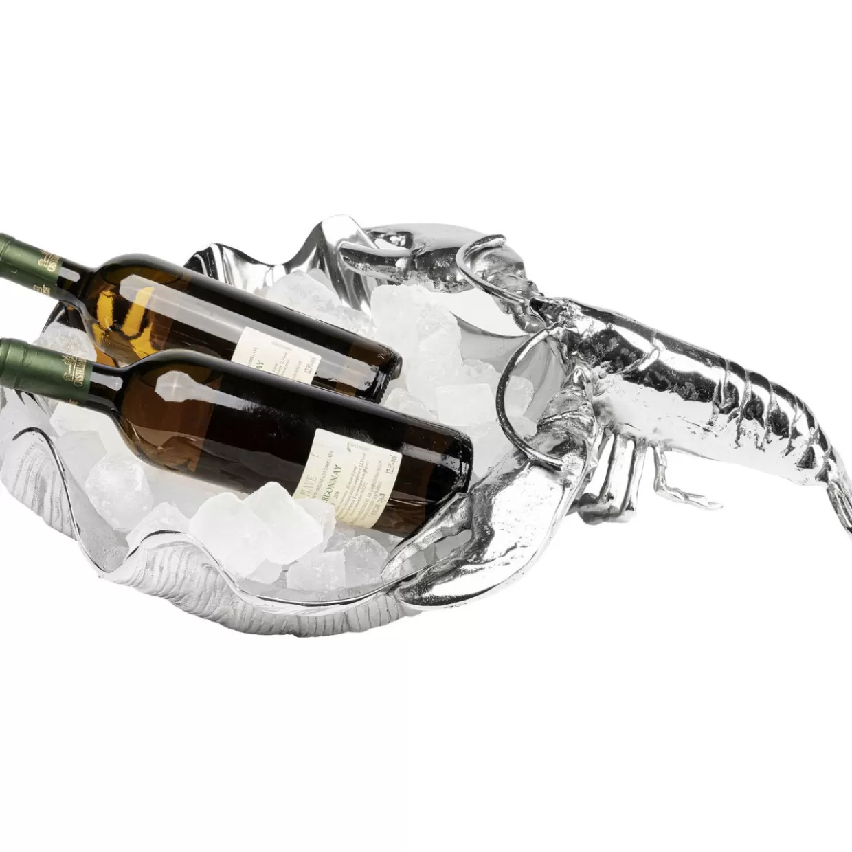 Portabottiglie artistico a forma di aragosta - Set stoviglie e accessori da tavola firmato KARE Design