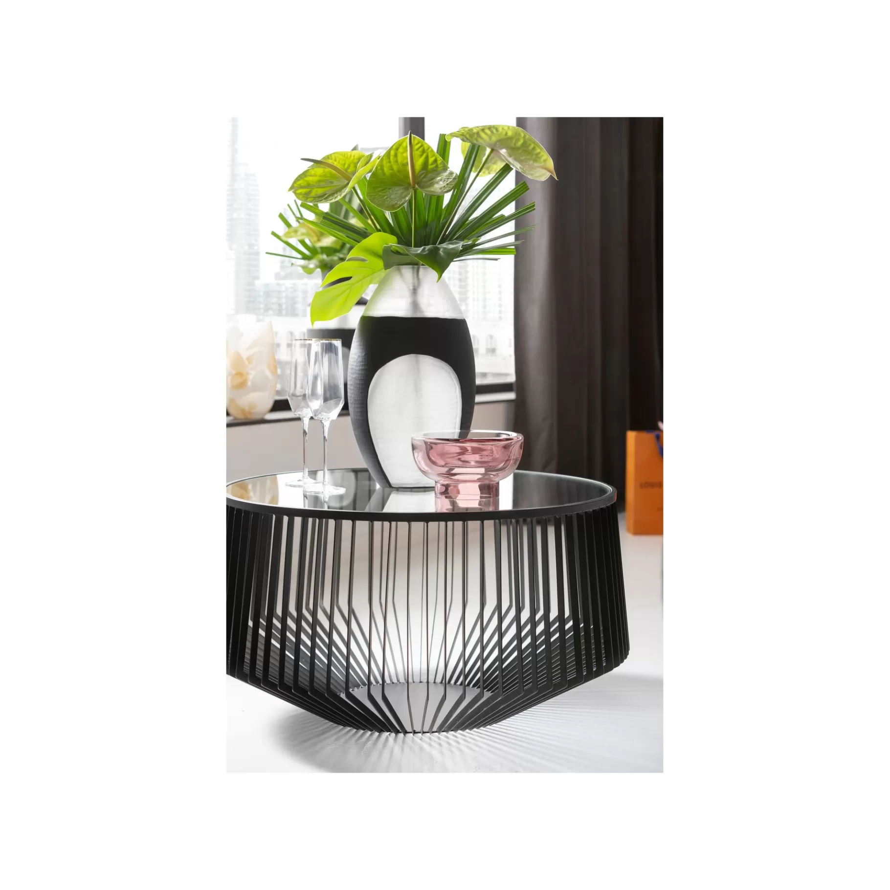 Hot Flûtes à Champagne Diamond Doré Set De 4   Vaisselle