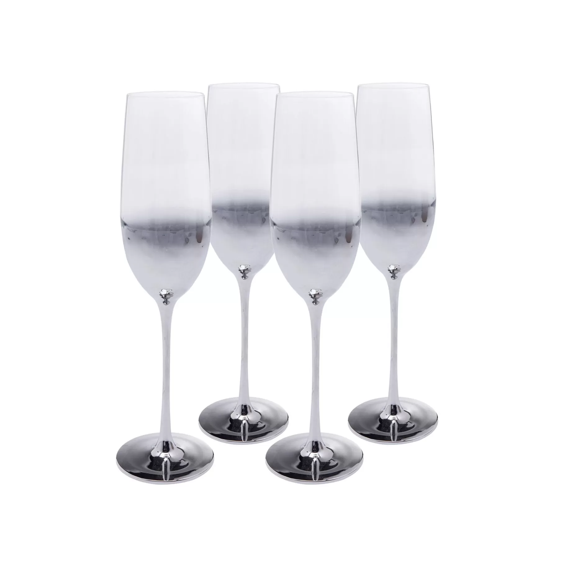 New Flûtes à Champagne Night Sky Set De 4   Vaisselle
