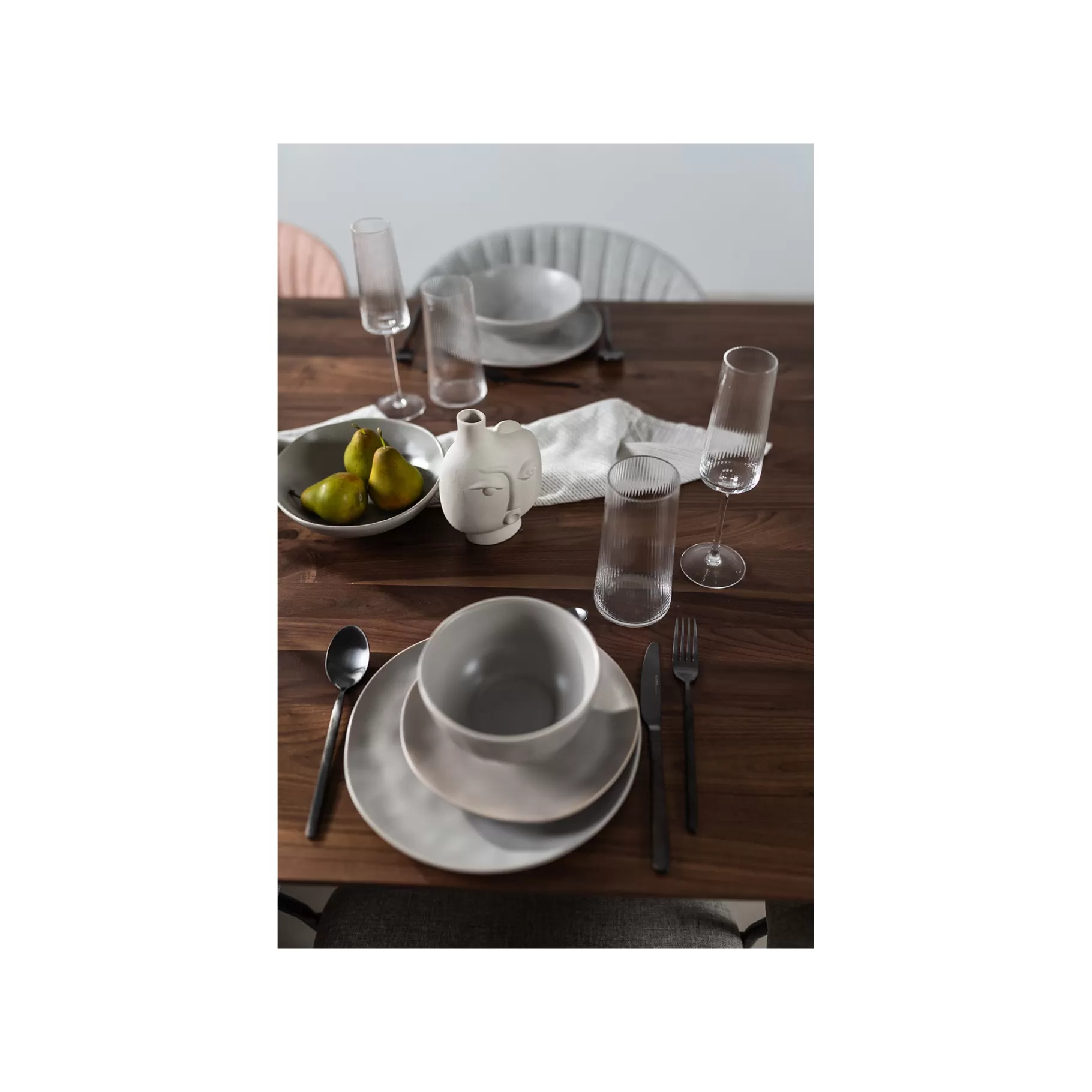 Sale Flûtes à Champagne Riffle Set De 6   Vaisselle