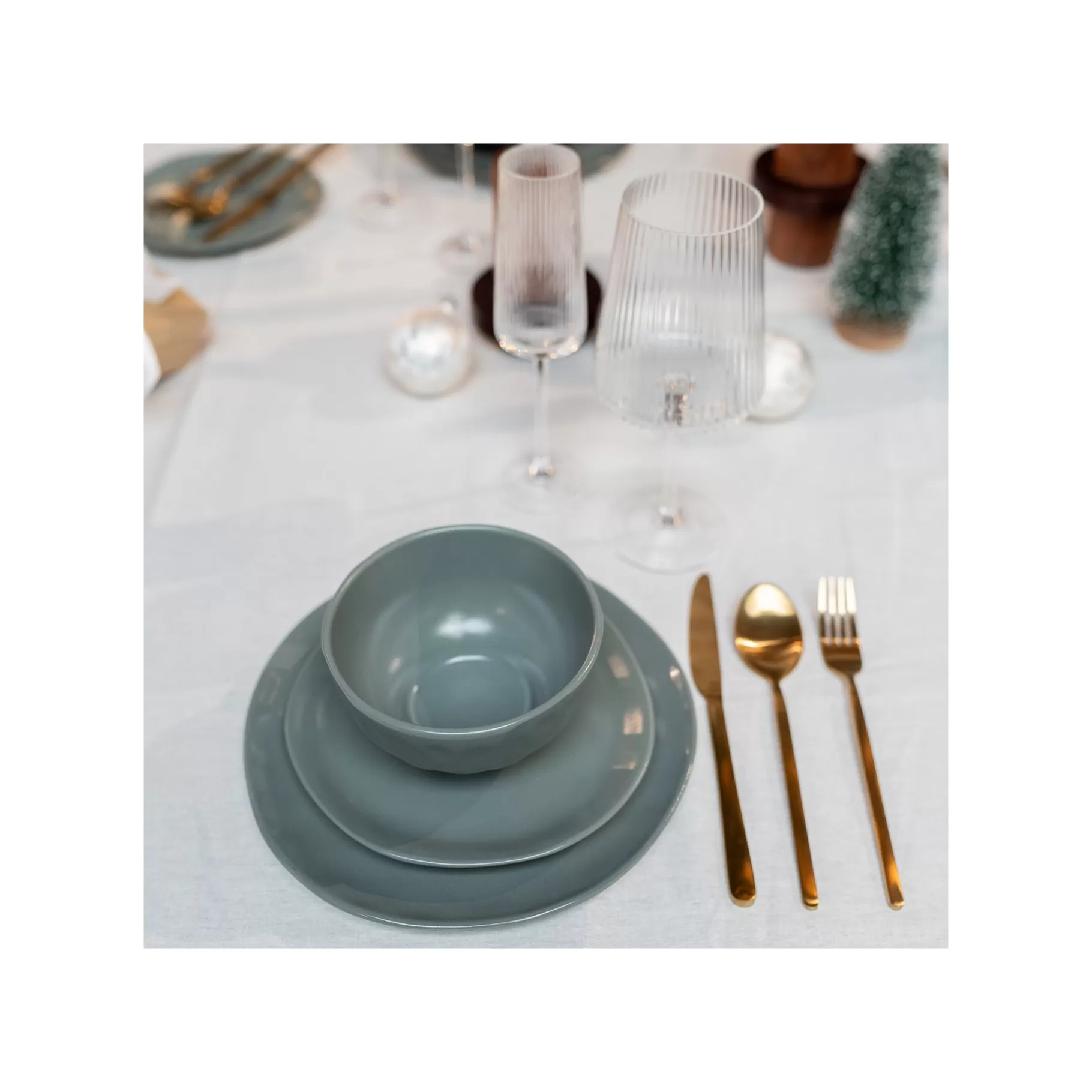 Sale Flûtes à Champagne Riffle Set De 6   Vaisselle
