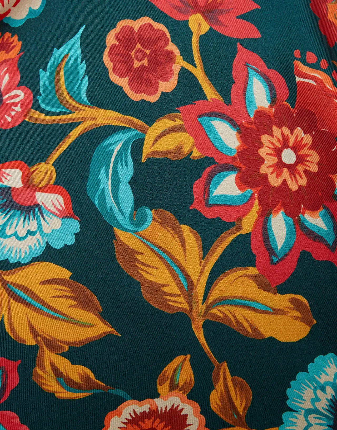 Foulard Elegante La DoubleJ in Trama Seta Smeraldo - Pezzo Unico Primavera 2024