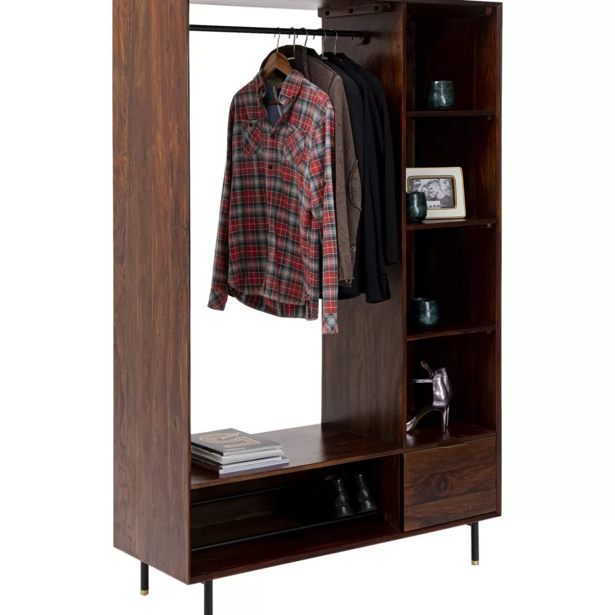 Armadio Ravello KARE Design - Soluzioni eleganti per ingressi e spazi compatti, dimensioni 185x120 cm con design modulare