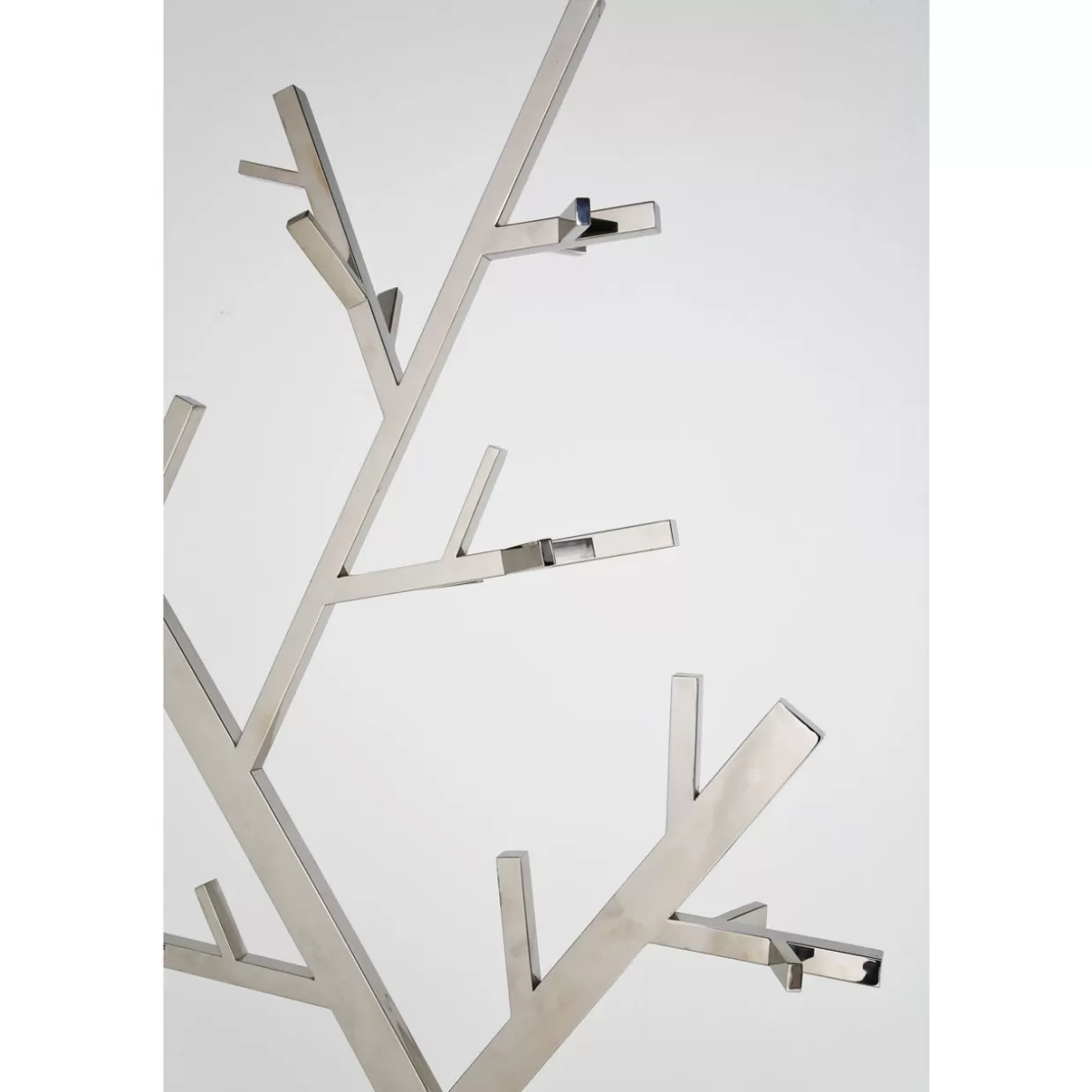 KARE Design – Attaccapanni Moderno in Stile Albero con Rifiniture Cromate, Design Contemporaneo per Ingressi