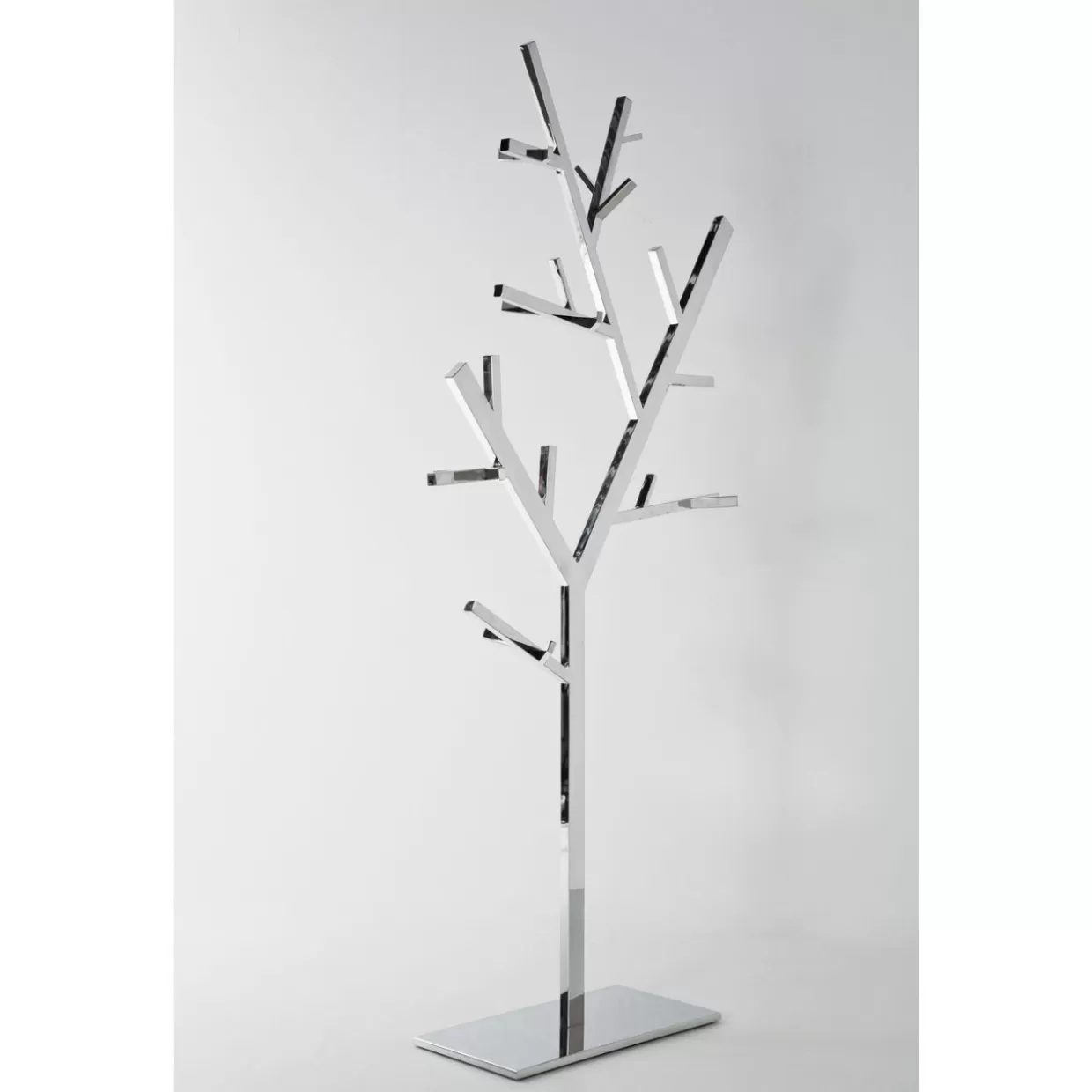 KARE Design – Attaccapanni Moderno in Stile Albero con Rifiniture Cromate, Design Contemporaneo per Ingressi