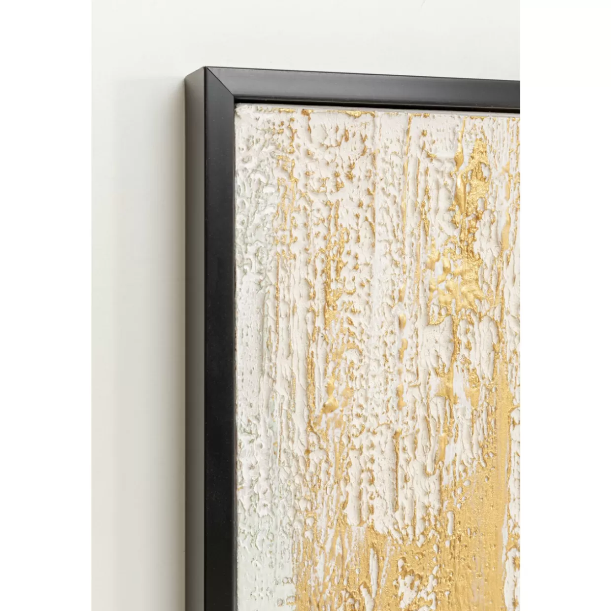 KARE Design - Quadro Moderno Astratto in Tonalità Chiare con Cornice Elegante - Decorazione Murale 80x120 cm