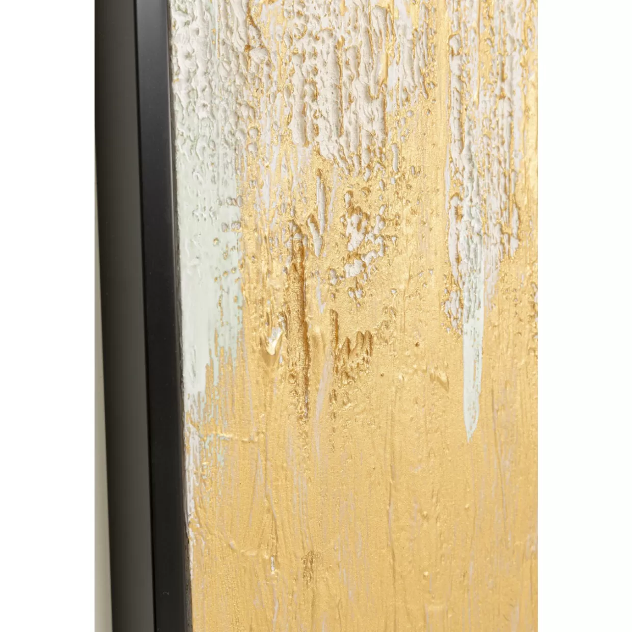 KARE Design - Quadro Moderno Astratto in Tonalità Chiare con Cornice Elegante - Decorazione Murale 80x120 cm