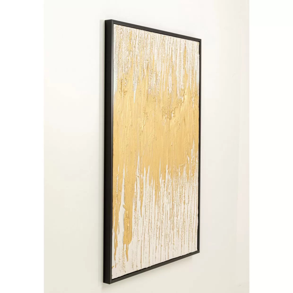 KARE Design - Quadro Moderno Astratto in Tonalità Chiare con Cornice Elegante - Decorazione Murale 80x120 cm