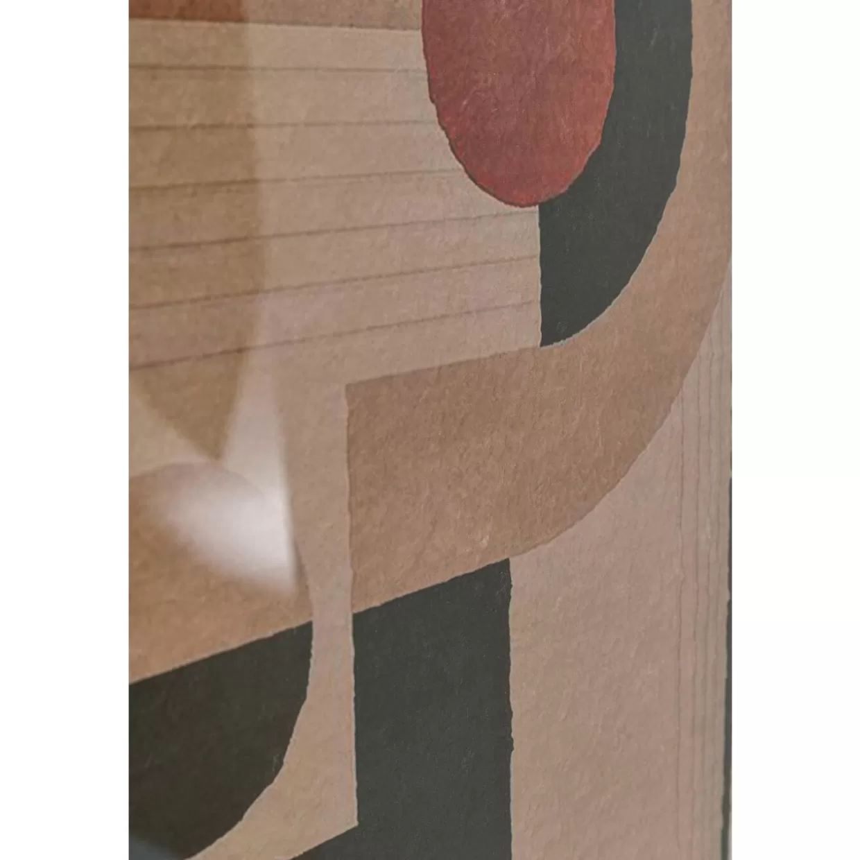 KARE Design - Quadro Moderno Art Court con Cornice, Stampa su Tela 60x80 cm, Ideale per Soggiorno e Arredamento Contemporaneo