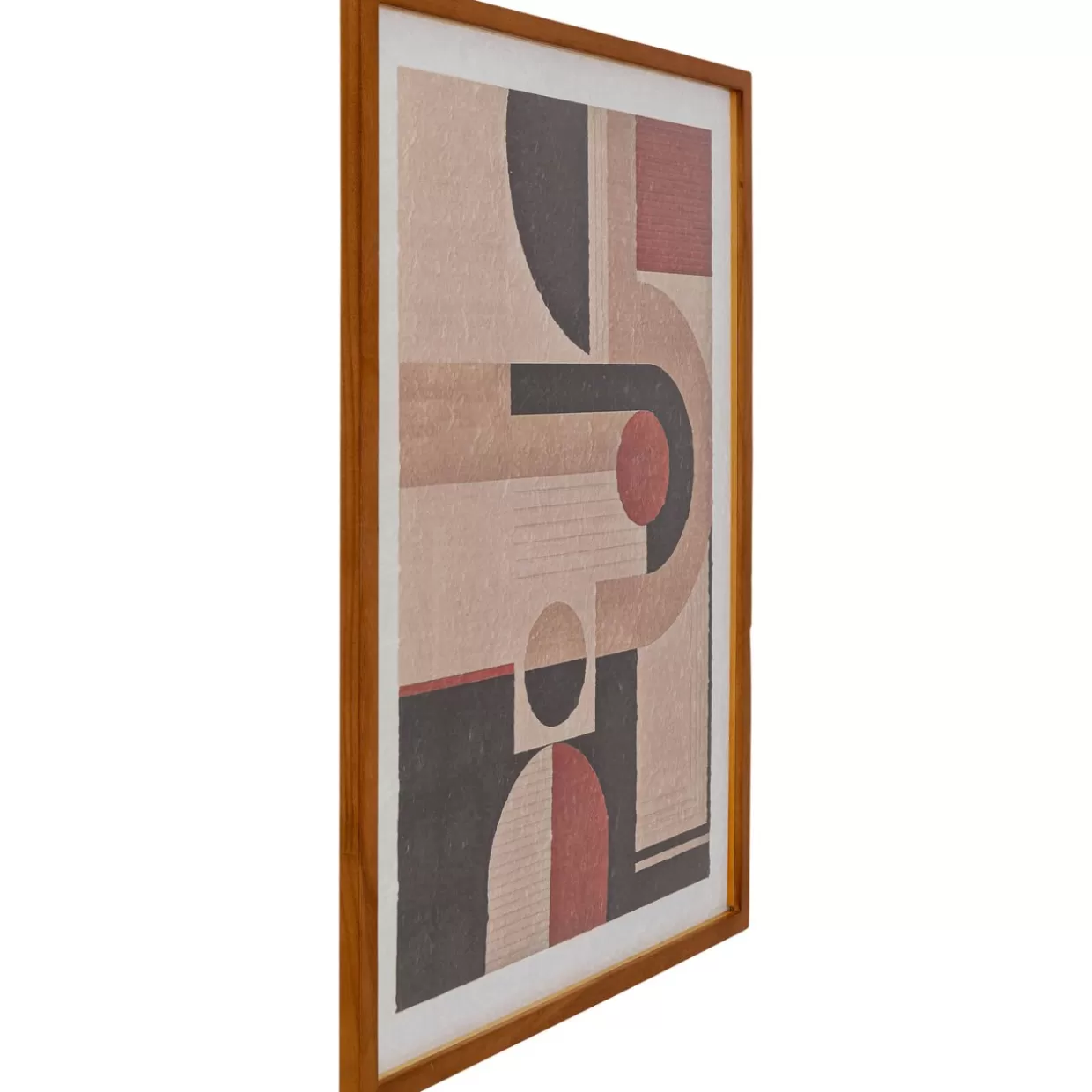 KARE Design - Quadro Moderno Art Court con Cornice, Stampa su Tela 60x80 cm, Ideale per Soggiorno e Arredamento Contemporaneo