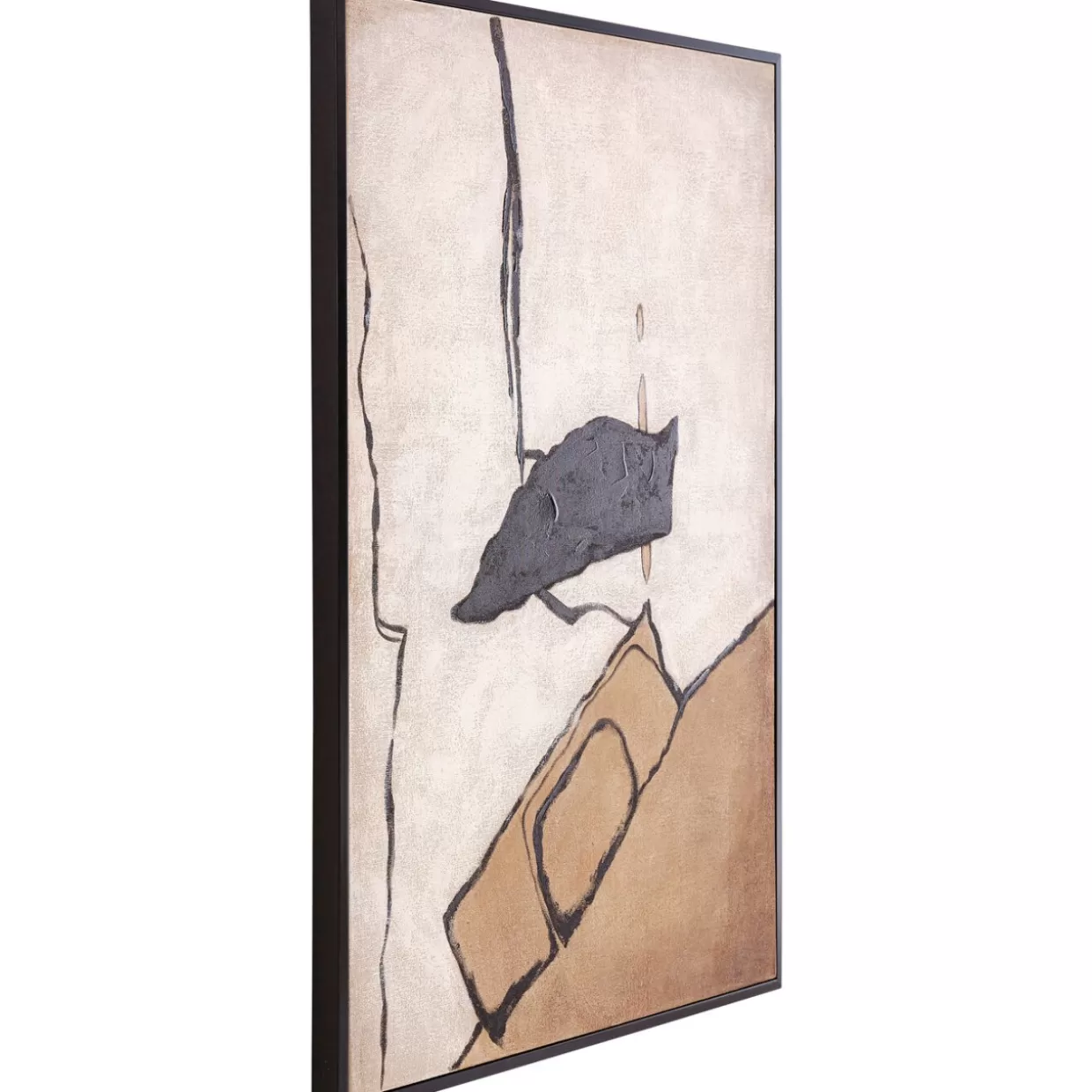 KARE Design Quadro Moderno con Cornice | Collezione Gola 80x120 cm – Stampa Decorativa per Interni