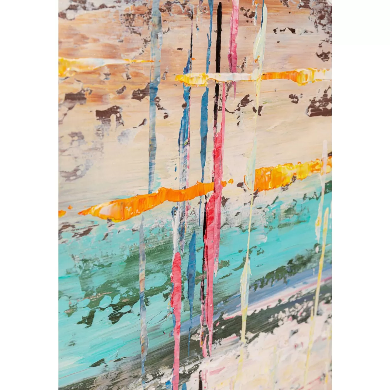 Quadro Incorniciato Orizzonte 80x100 - Stampa d'Arte Moderna KARE Design - Decorazione Parete Contemporanea con Cornice Sottile