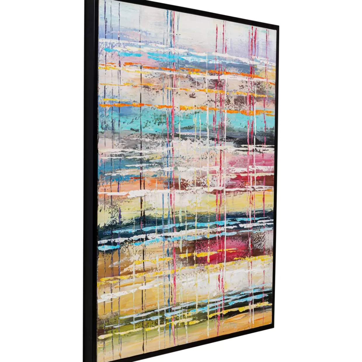 Quadro Incorniciato Orizzonte 80x100 - Stampa d'Arte Moderna KARE Design - Decorazione Parete Contemporanea con Cornice Sottile