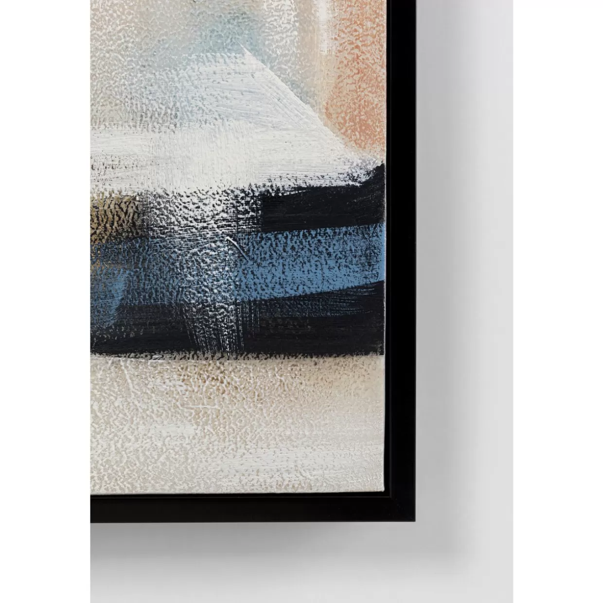 Quadro Incorniciato Visione Obliquo | Design KARE 100x100 cm - Opera d'Arte Contemporanea per Interni 

(：AI，，、、，)