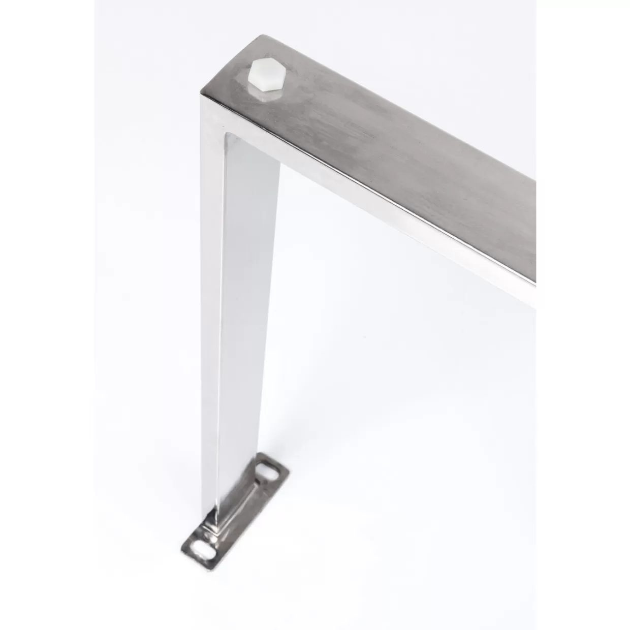 Coppia elegante Tavoli KARE Design con struttura cromata - Soluzioni moderne per arredi ricercati (2 pezzi)