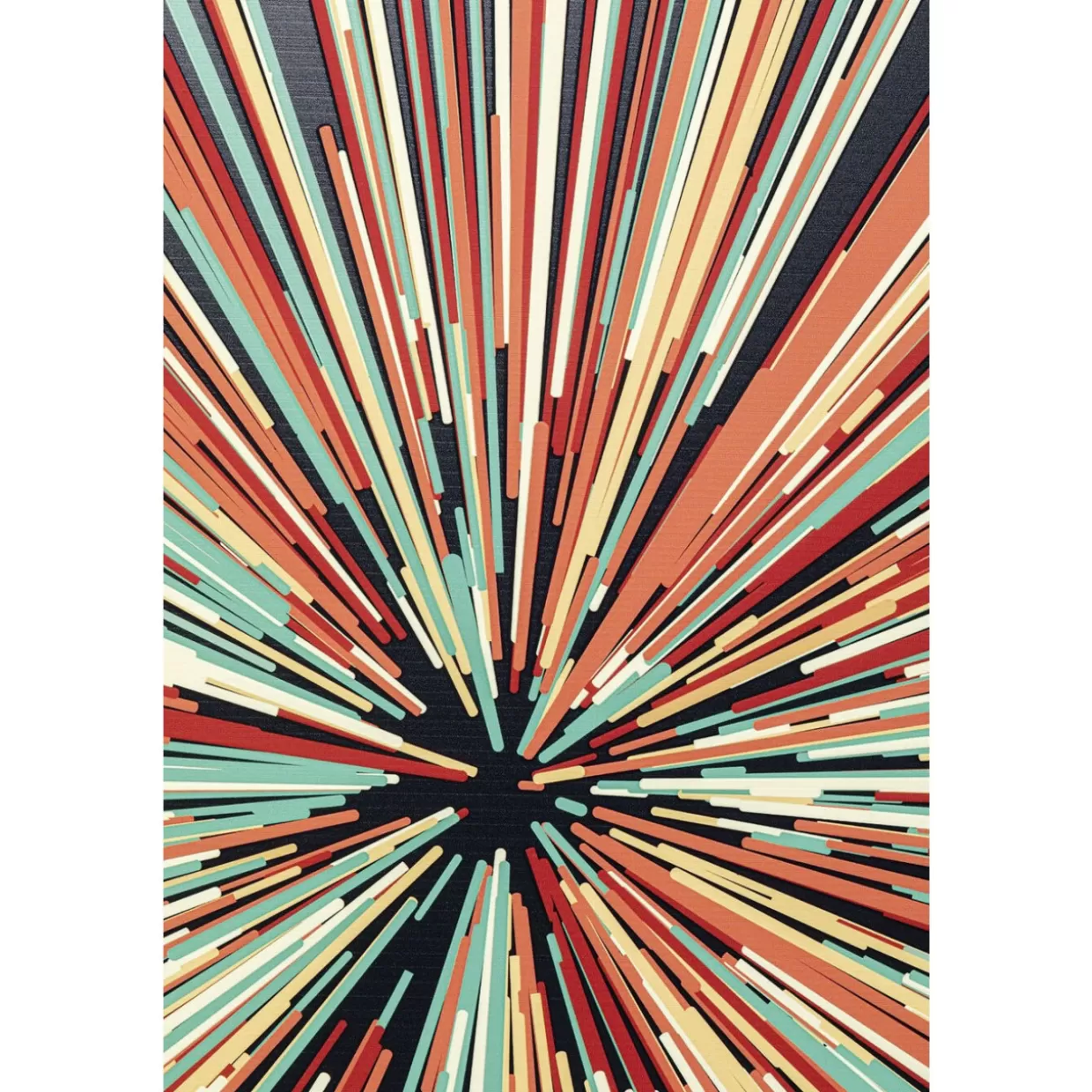 Quadro Moderno in Vetro con Effetto 3D 