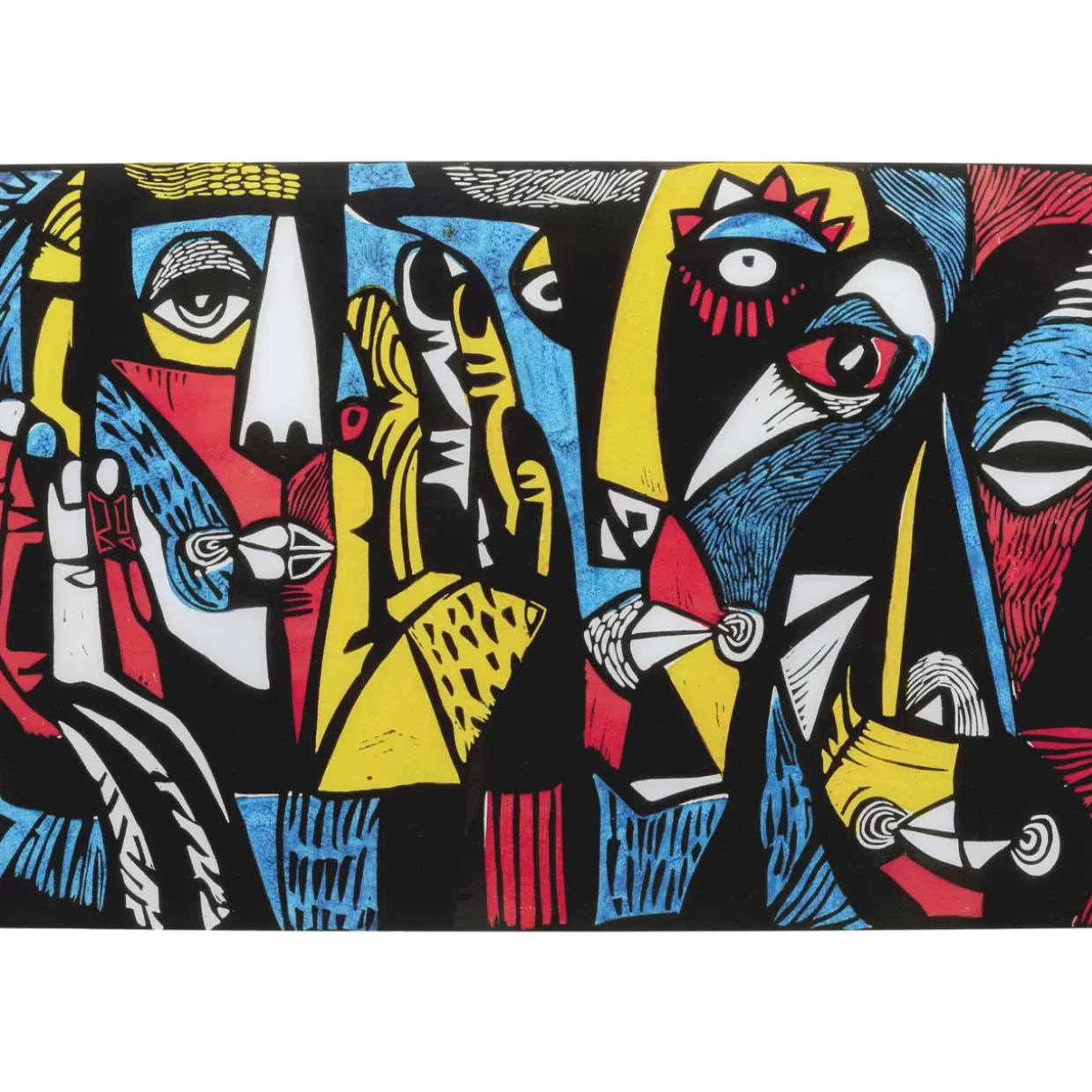 Quadro Moderno in Vetro Artistico | Decorazione Parete KARE Design 150x100 cm - Collezione Arte per Ambienti Eleganti