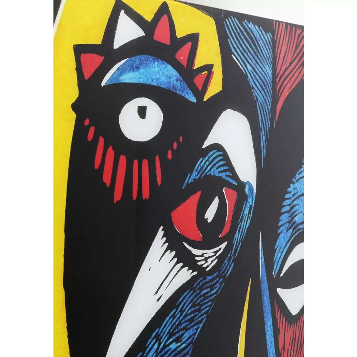 Quadro Moderno in Vetro Artistico | Decorazione Parete KARE Design 150x100 cm - Collezione Arte per Ambienti Eleganti