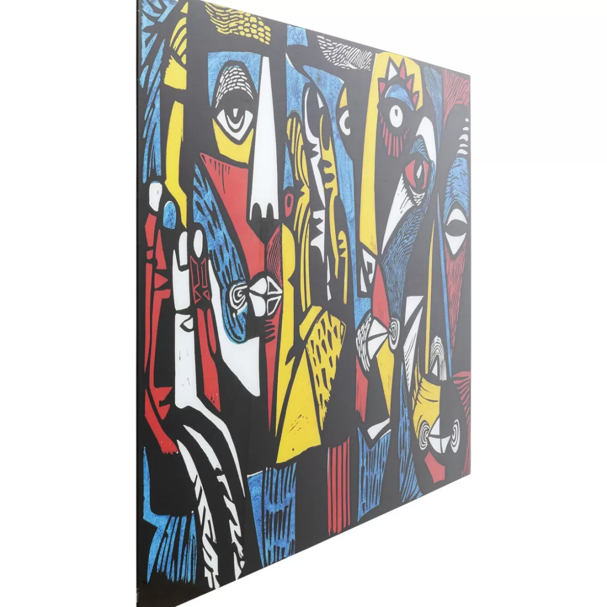 Quadro Moderno in Vetro Artistico | Decorazione Parete KARE Design 150x100 cm - Collezione Arte per Ambienti Eleganti
