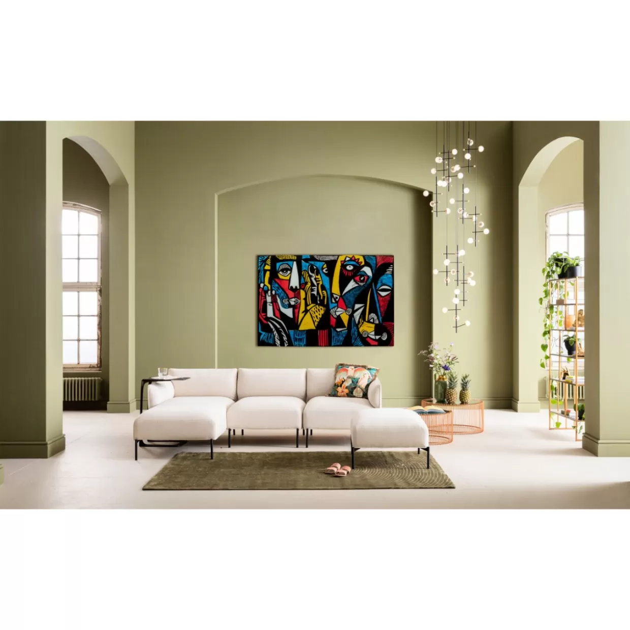 Quadro Moderno in Vetro Artistico | Decorazione Parete KARE Design 150x100 cm - Collezione Arte per Ambienti Eleganti