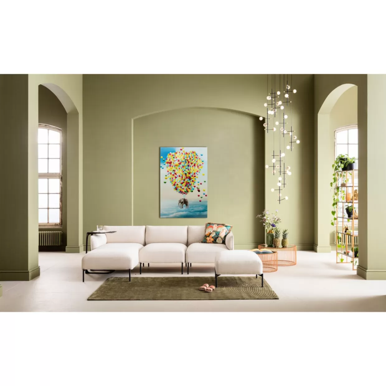 KARE Design Quadro Artistico: Elefante con Palloncini in Stampa su Vetro - Decorazione Murale 150x100 cm 

Quadro Decorativo KARE Design - Elefante Aerostatico in Grafica su Vetro - Formato XXL 100x150 cm per Interni 

KARE Design Opera d'Arte: Illustrazione Moderna 