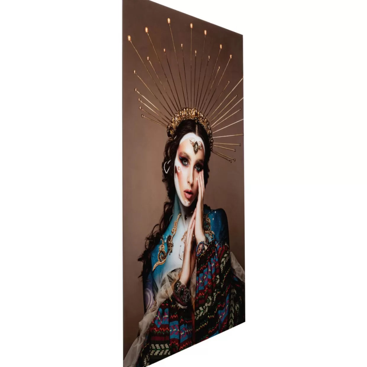 KARE Design - Quadro Decorativo Magica Dea | Stampa Su Vetro Elegante 150x100 cm per Arredamento Moderno