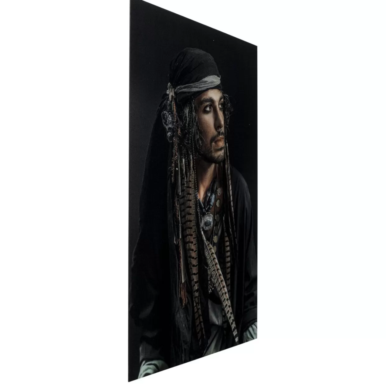 Quadro Decorativo Stile Pirata - Stampa su Vetro Artistico 120x80 cm | KARE Collezione Originale

（：，