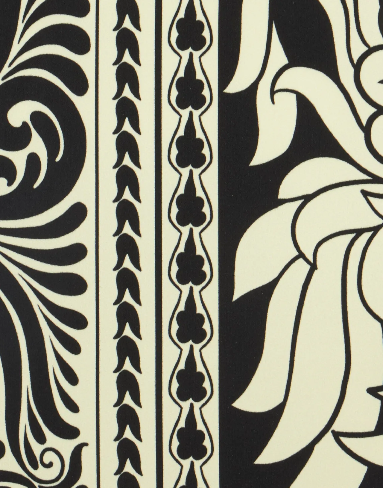La DoubleJ - Vestito Halle Elegante con Stampa Geometrica in Satin Opaco Nero, Edizione Limitata